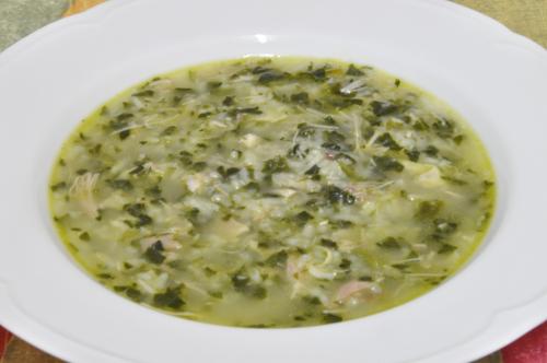 Kuřecí polévka s rýží Florentino – Snadné recept z Usa kuchyně, hotový za 30 - 45 minut